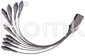 Fullaxs-LC 9 Core fiber patch cord 